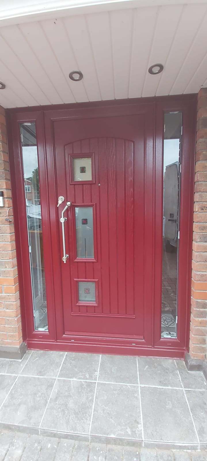 Red Composite Door Gallery | C&S Windows and Doors Lucan